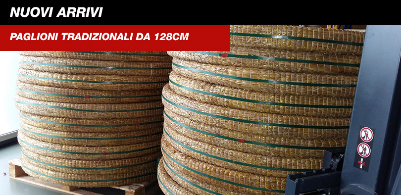 Nuovi arrivi: paglioni tradizionali