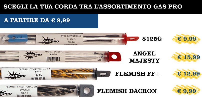Nuove corde Gas Pro