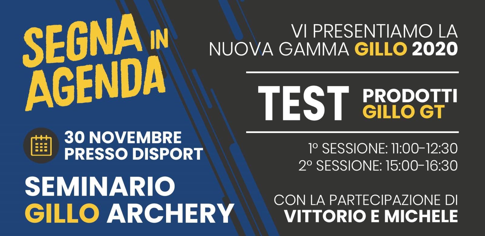 Seminario con GILLO ARCHERY
