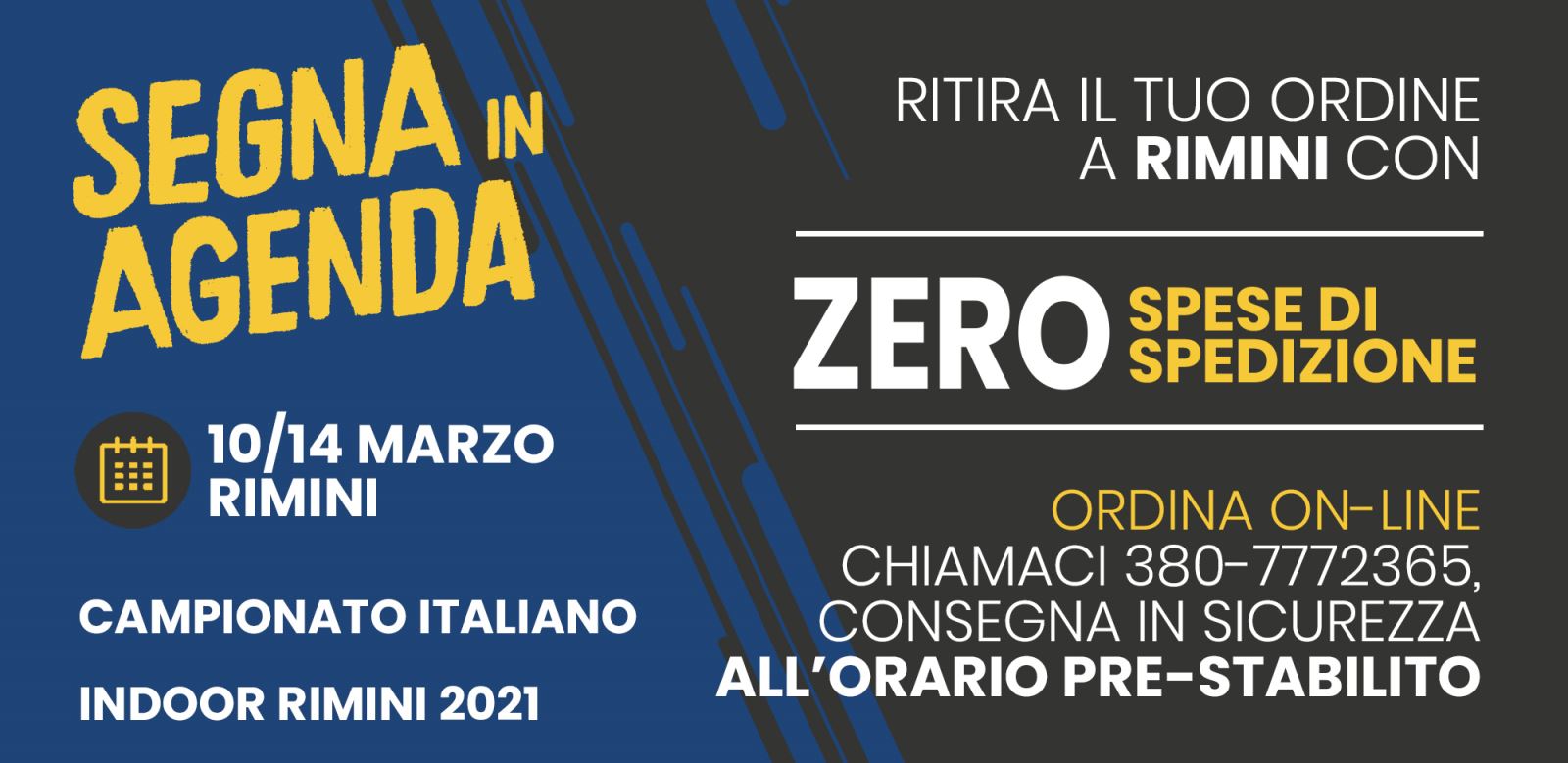 Consegna in Sicurezza Campionati Italiani a Rimini