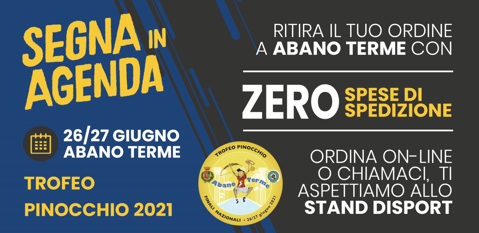 SIAMO PRESENTI TROFEO PINOCCHIO