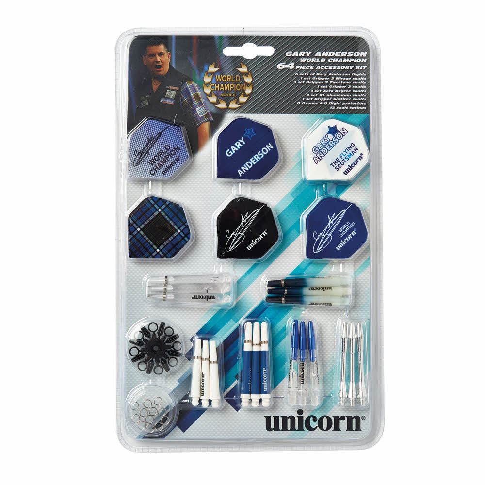 UNICORN GARY ANDERSON TUNE UP KIT ACCESSORI FRECCETTE 3UP