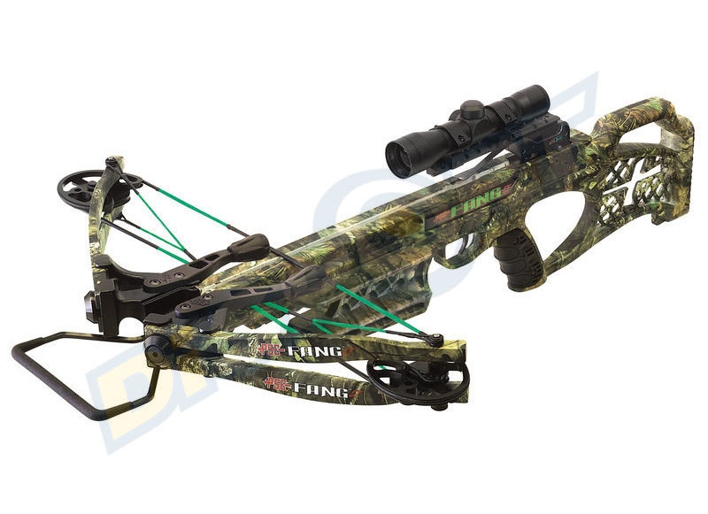 Pse balestra fang lt mossy oak country 2017 crossbow package. 