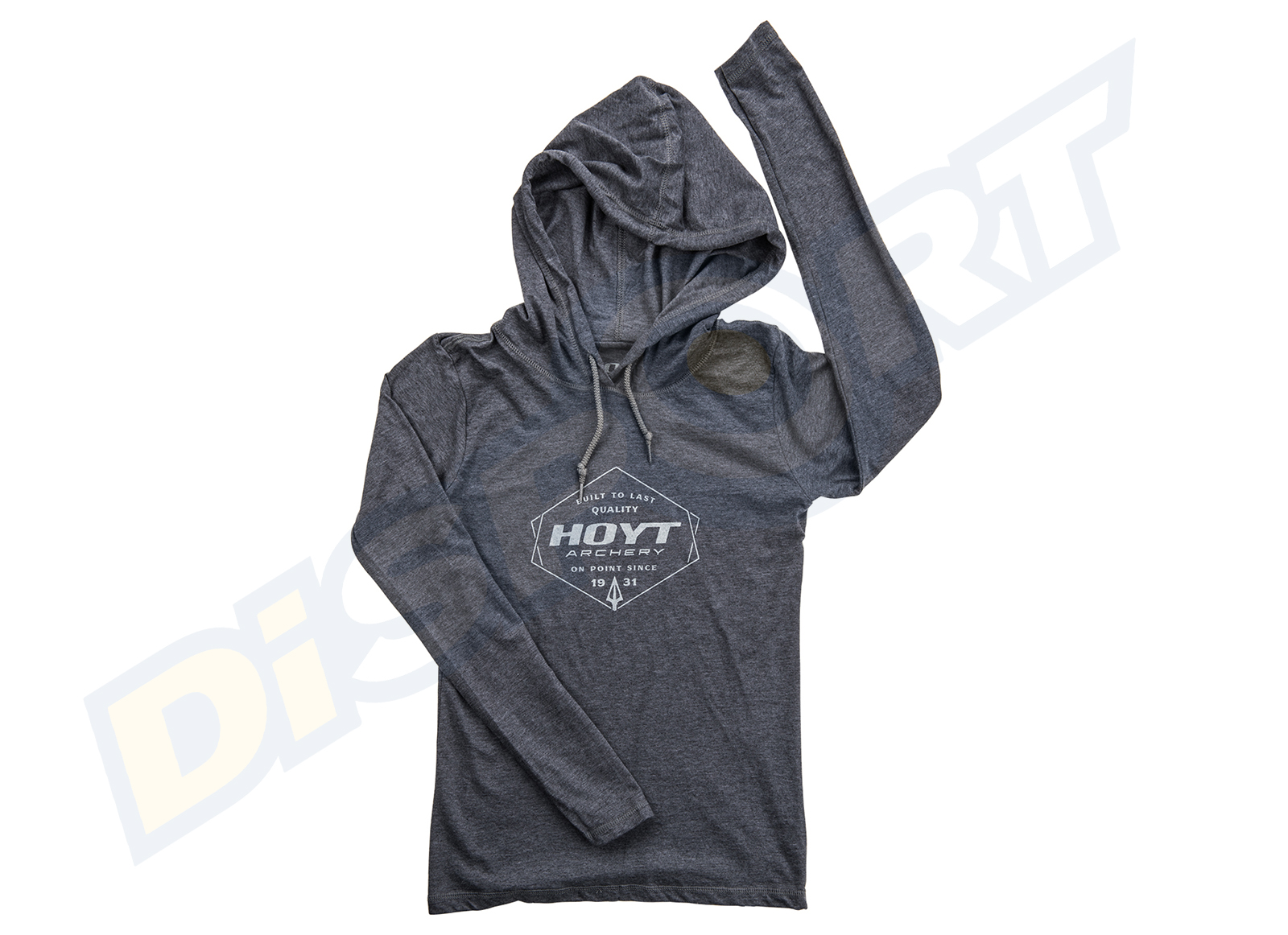 HOYT HOODED T-SHIRT DONNA LONG SLEEVE ON POINT