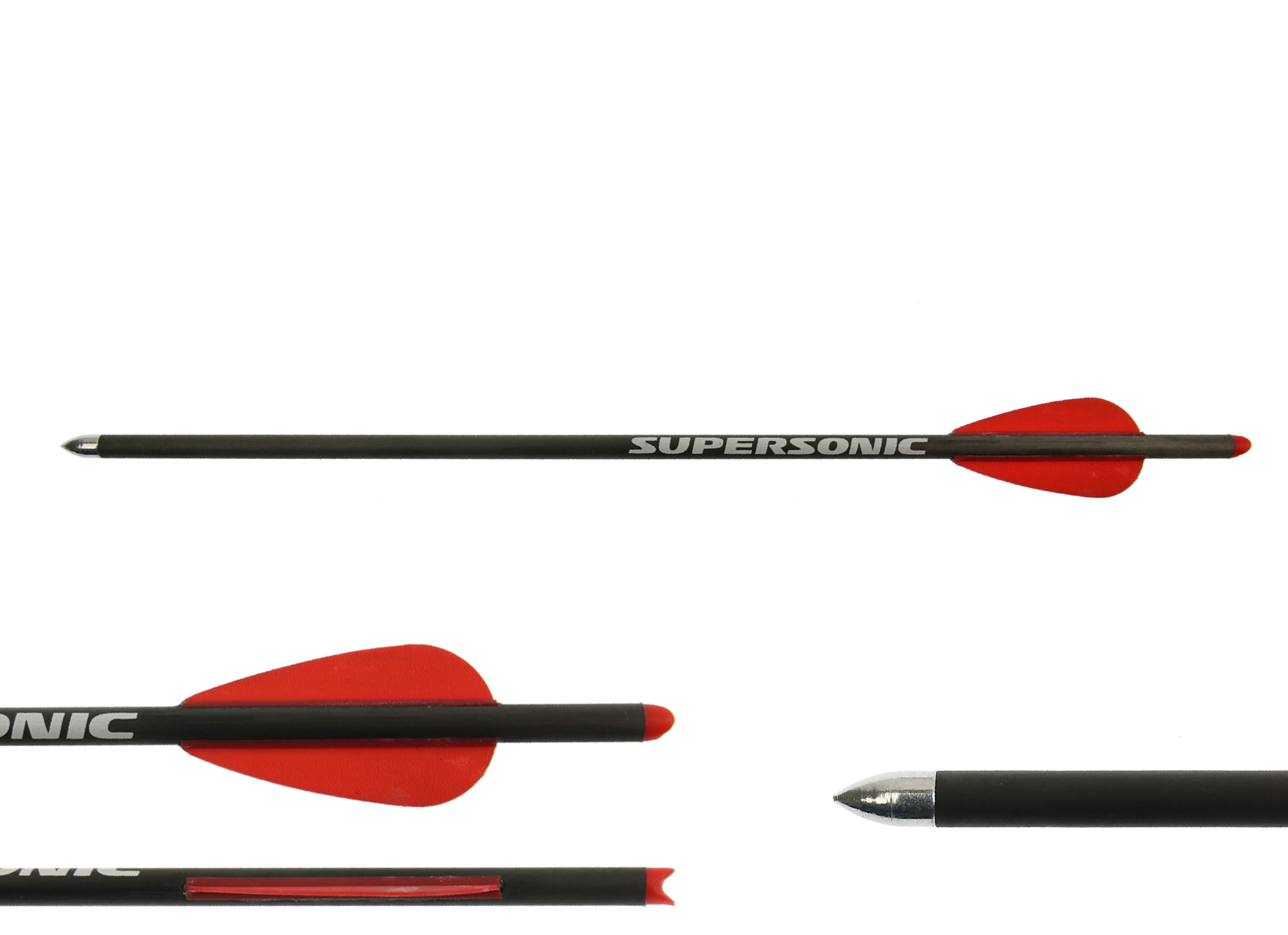 X-BOW FMA SUPERSONIC DART IN CARBON - CONF. 10 PIECES