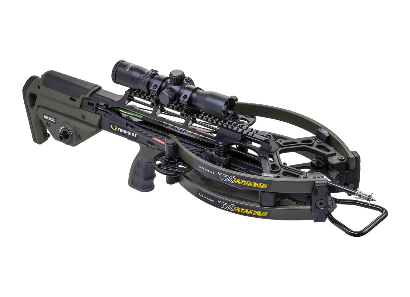 TENPOINT COMPOUND CROSSBOW TX ULTRA 26.5 - MOSS GREEN