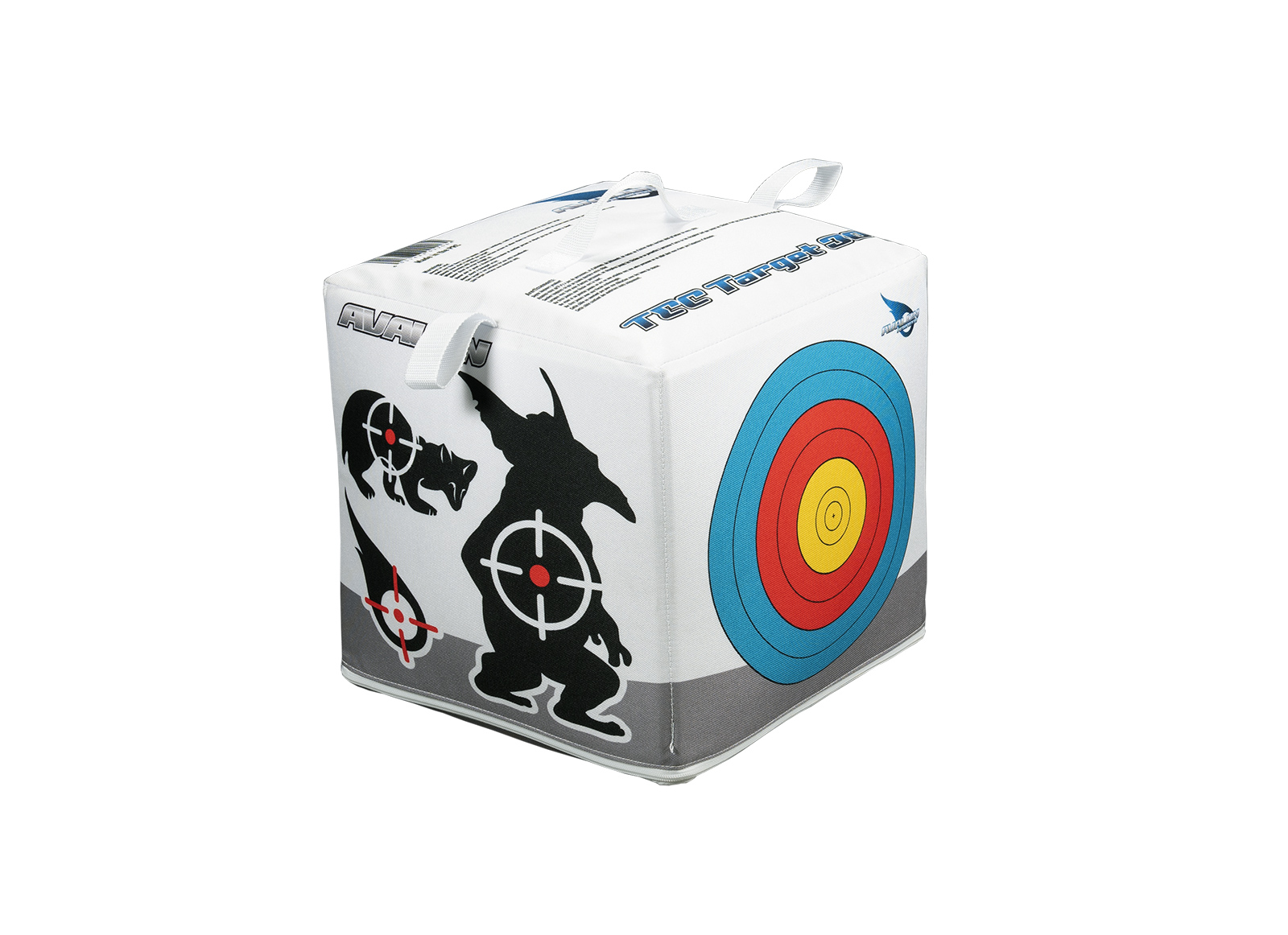 AVALON TEC30 TARGET FOR CROSSBOW WITH HANDLES 30X30X30CM