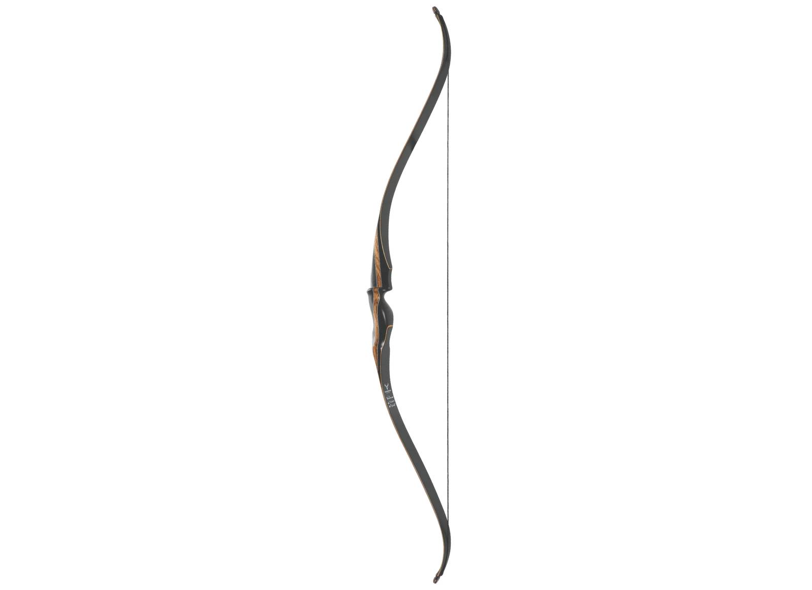 OLD MOUNTAIN RECURVE BOW ONE PIECE VOLCANO CARBON 62''