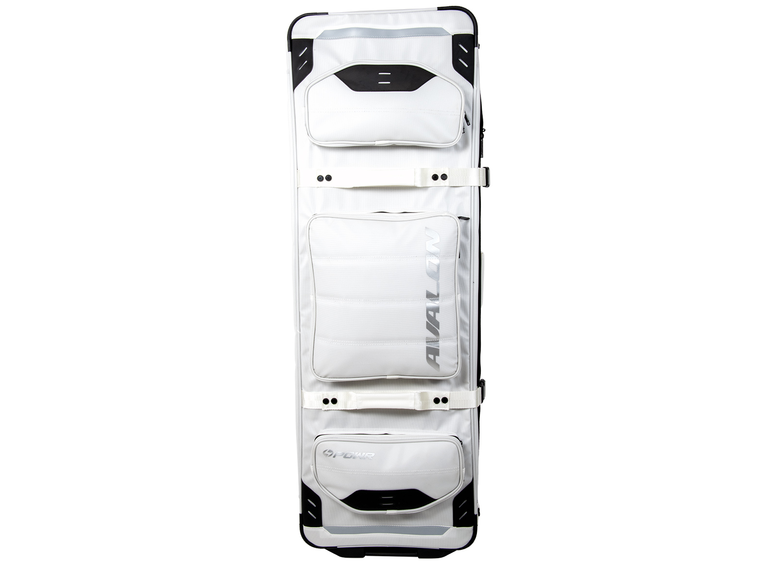 AVALON TROLLEY POWR DLX COMPOUND WHITE CON RUOTE