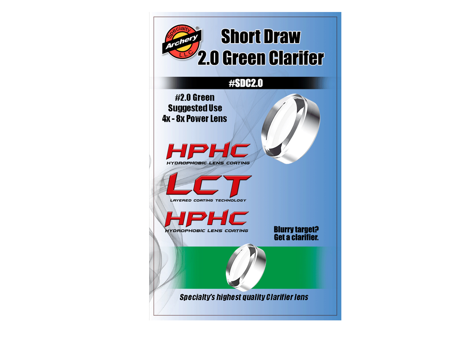 SPECIALTY ARCHERY SHORT DRAW PEEP CLARIFIER