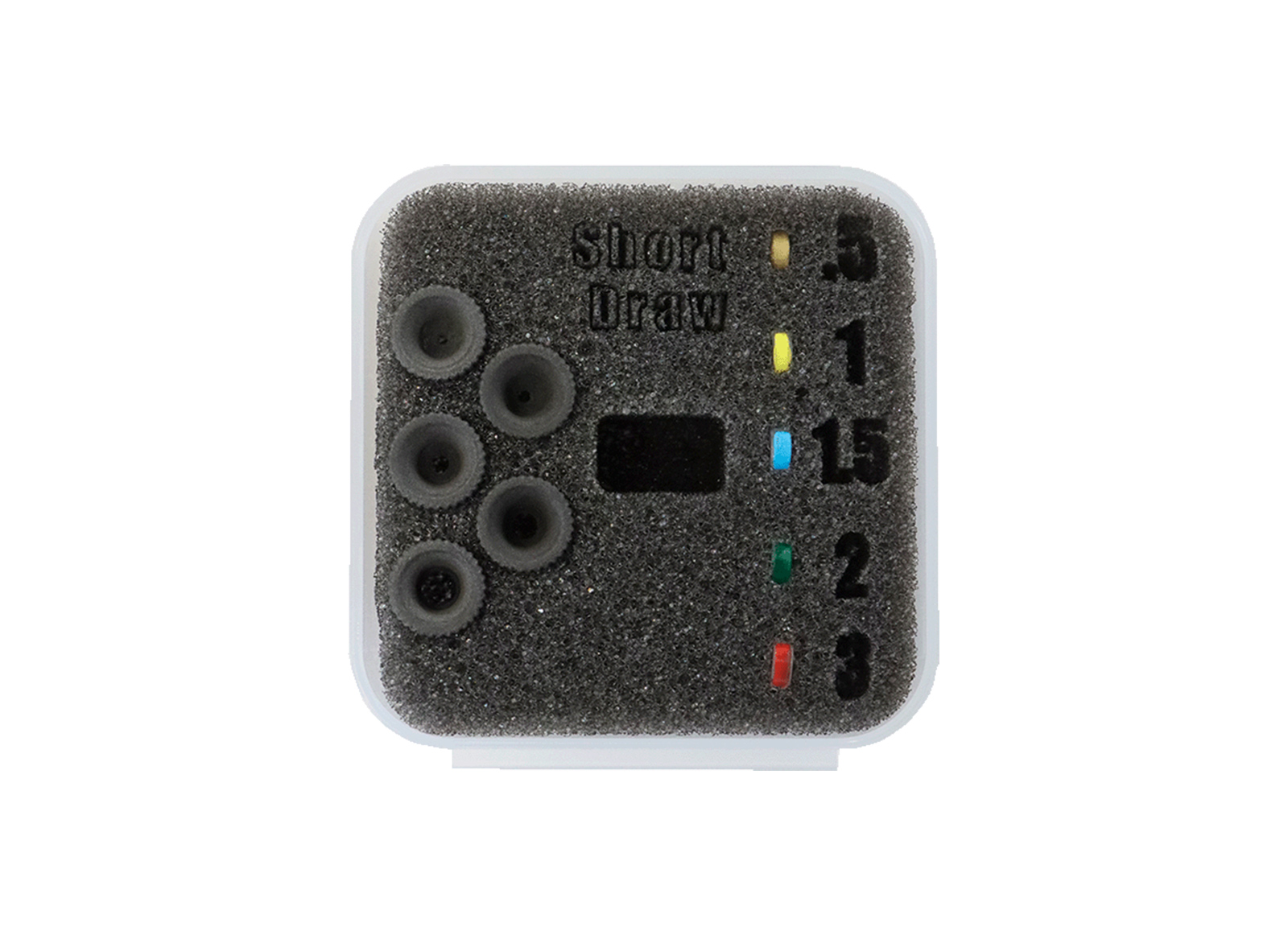 SPECIALTY ARCHERY SHORT DRAW PEEP KIT FULL APERTURE AND CLARIFIER