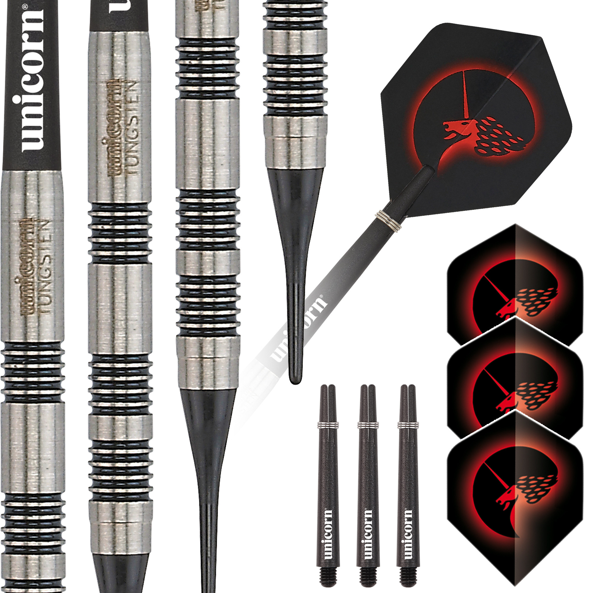 UNICORN FRECCETTE CORE TUNGSTEN STYLE 3 - SOFT TIPS