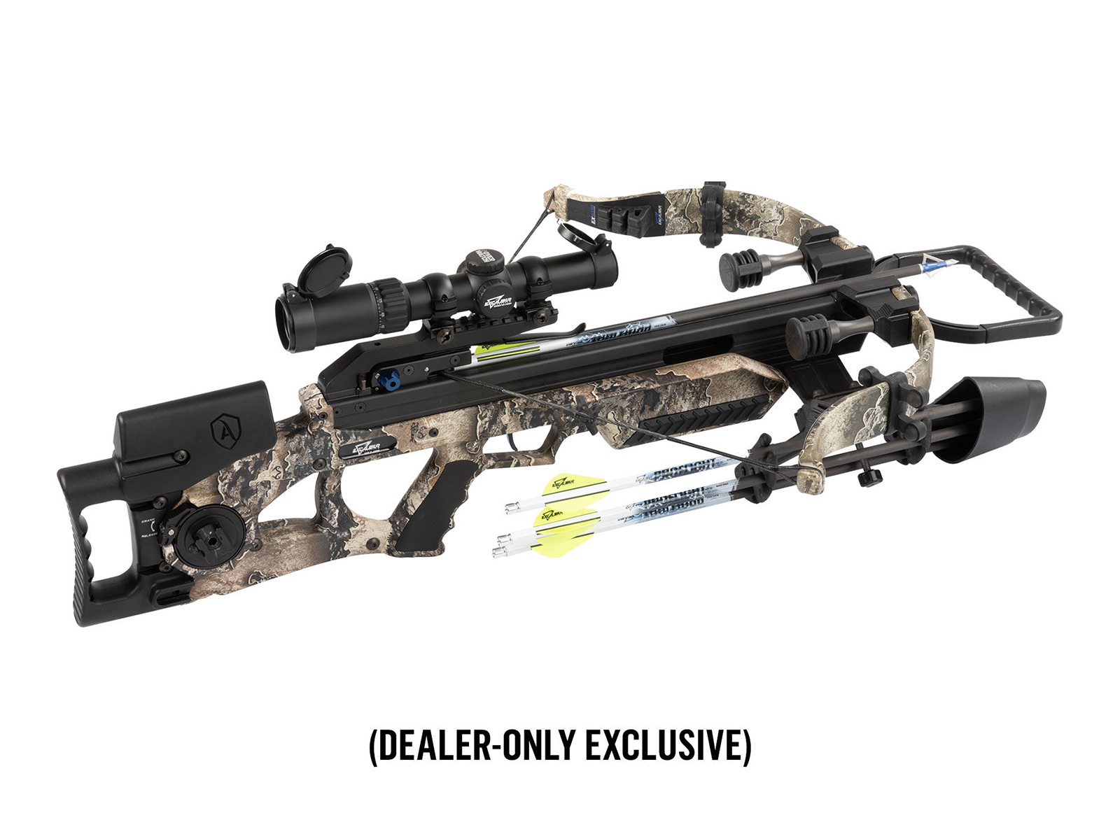 EXCALIBUR BALESTRA ASSASSIN EXTREME CAMO PACKAGE  WITH OVERWATCH SCOPE